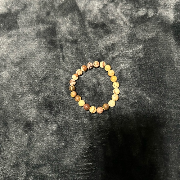 Natural Stone Beaded Bracelet - Multicolor - Picture 2 of 3